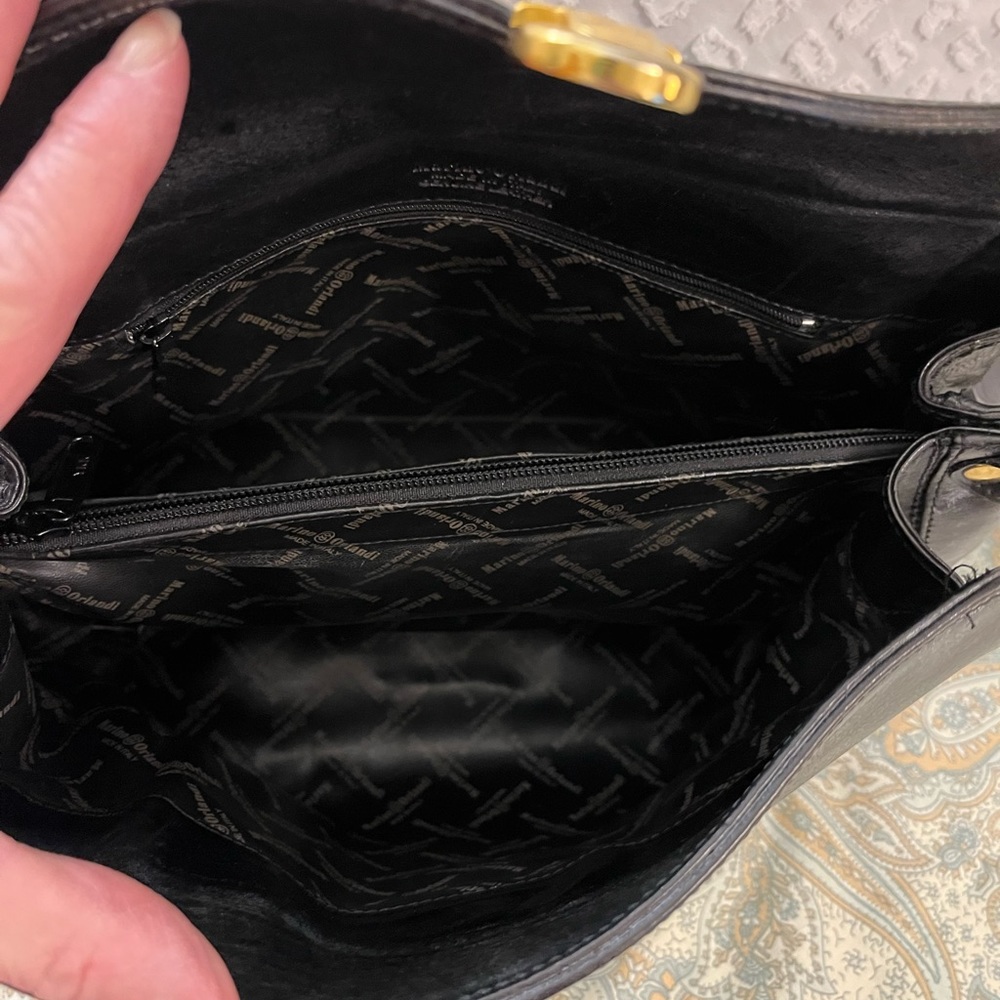 Marino Orlandi black shoulder strap - Picture 9 of 16